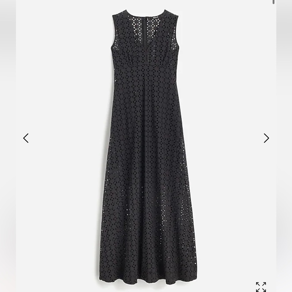 Madewell Eyelet V-Neck Maxi Dress NS772